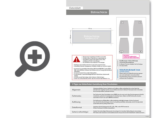 Product Bild bistrosch__rzen_mit_einer_stickposition