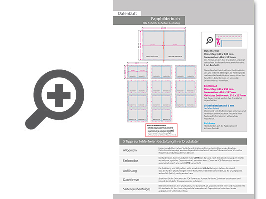 Product Bild pappbilderbuch_mit_lay-flat-bindung__din_a4_hoch__24_seiten__4_4-farbig_beidseitig_bedruckt